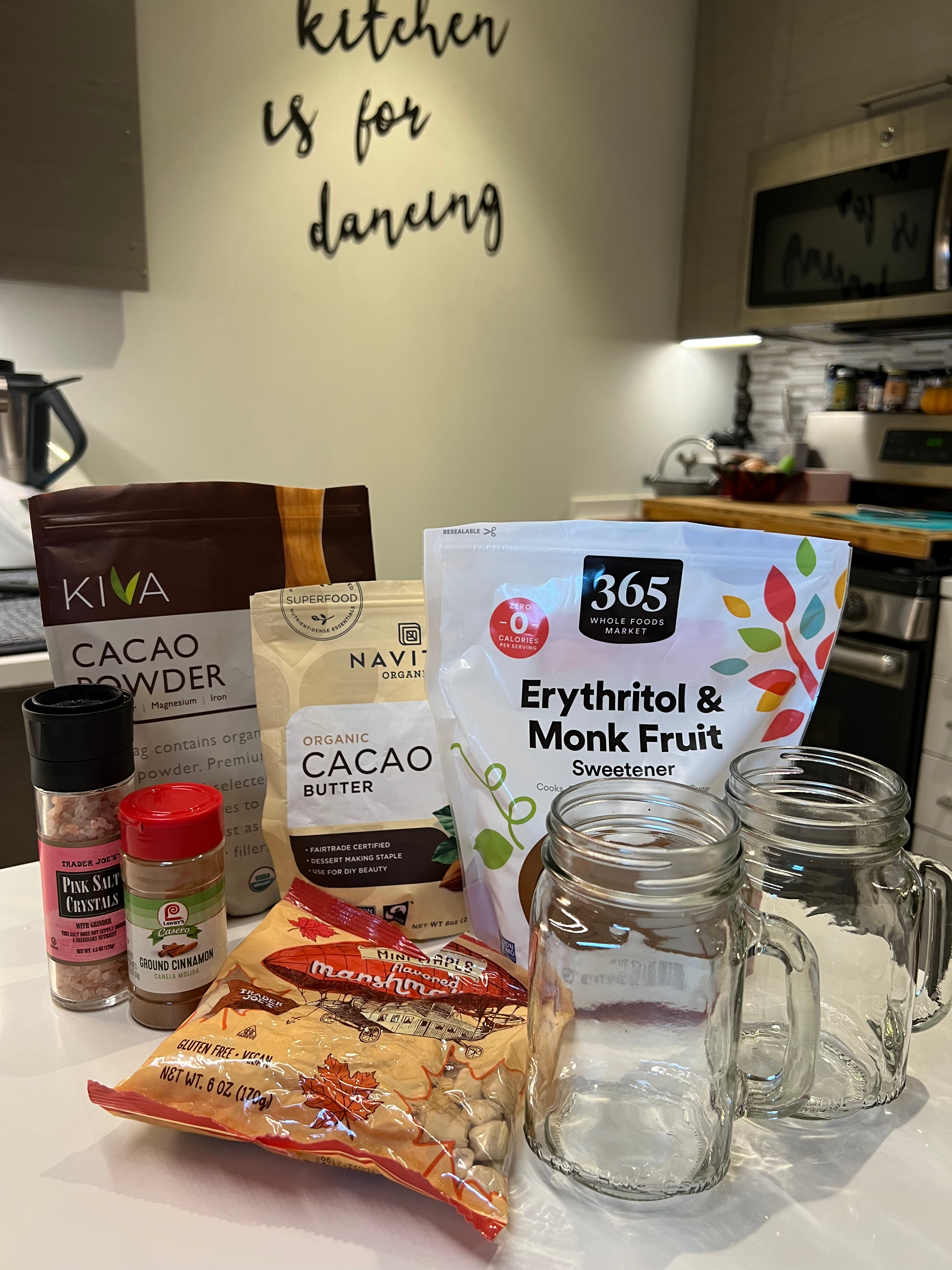 healthy hot chocolate ingredients