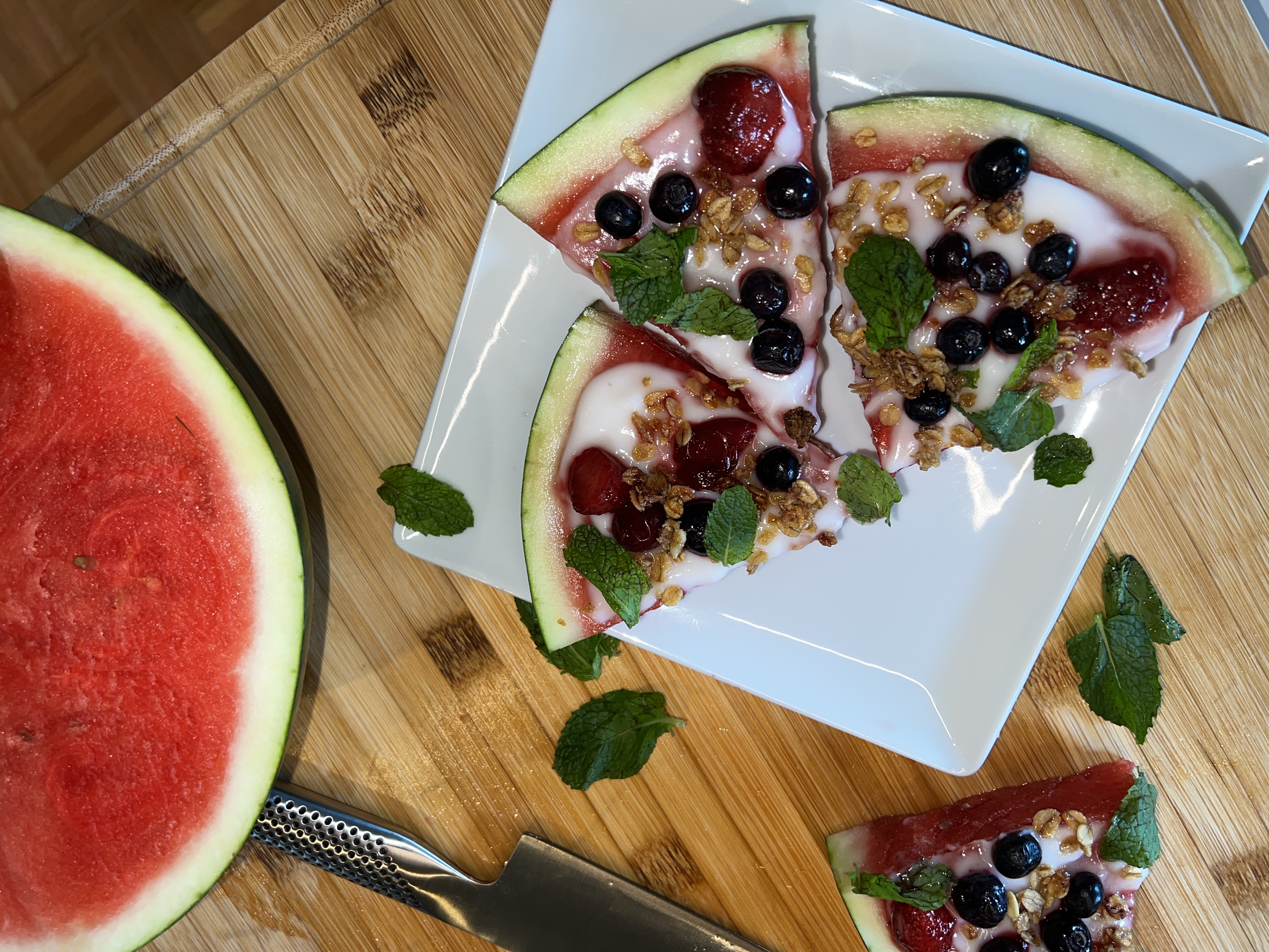 watermelon pizza recipe
