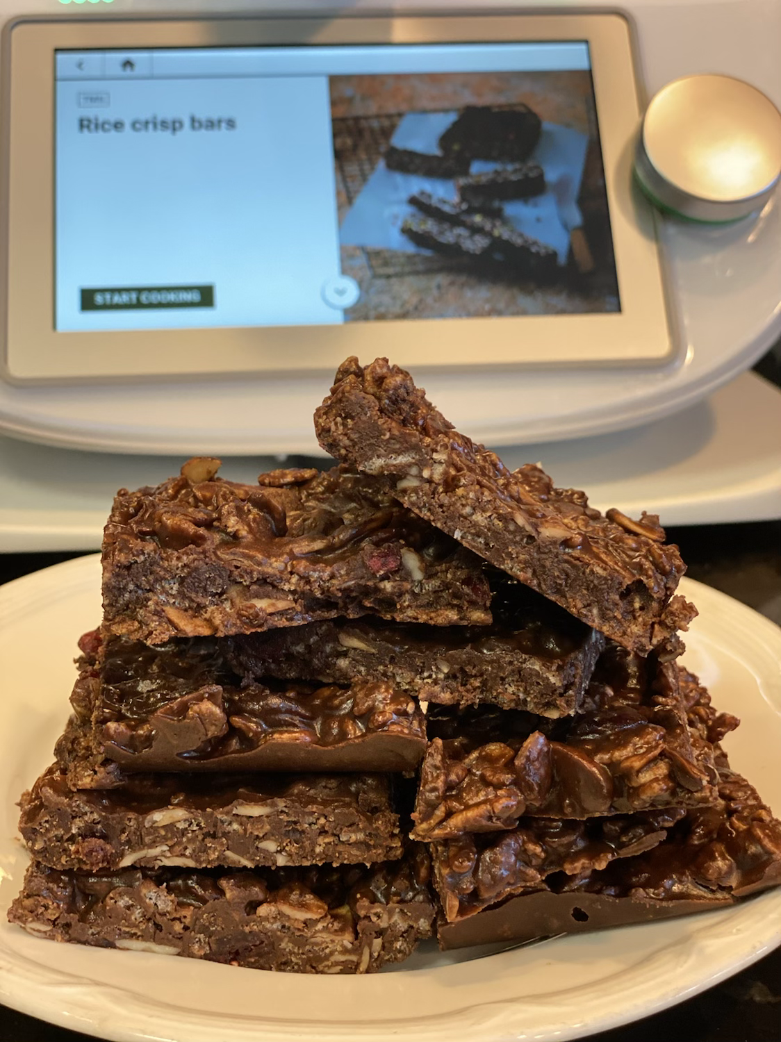 Rice Crispy Chocolate Bars
