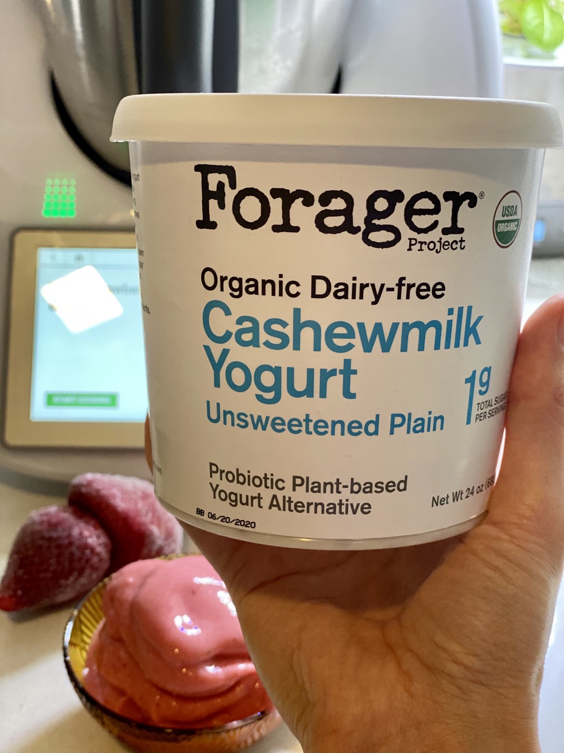 Vegan Cashew milk Yogurt