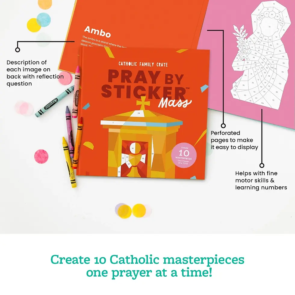 Thumbnail: Pray By Sticker Mass Sticker Book