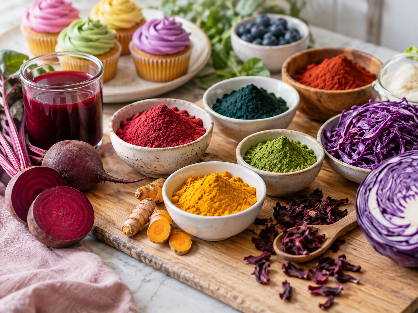 Food Colors and Plant-Based Alternatives