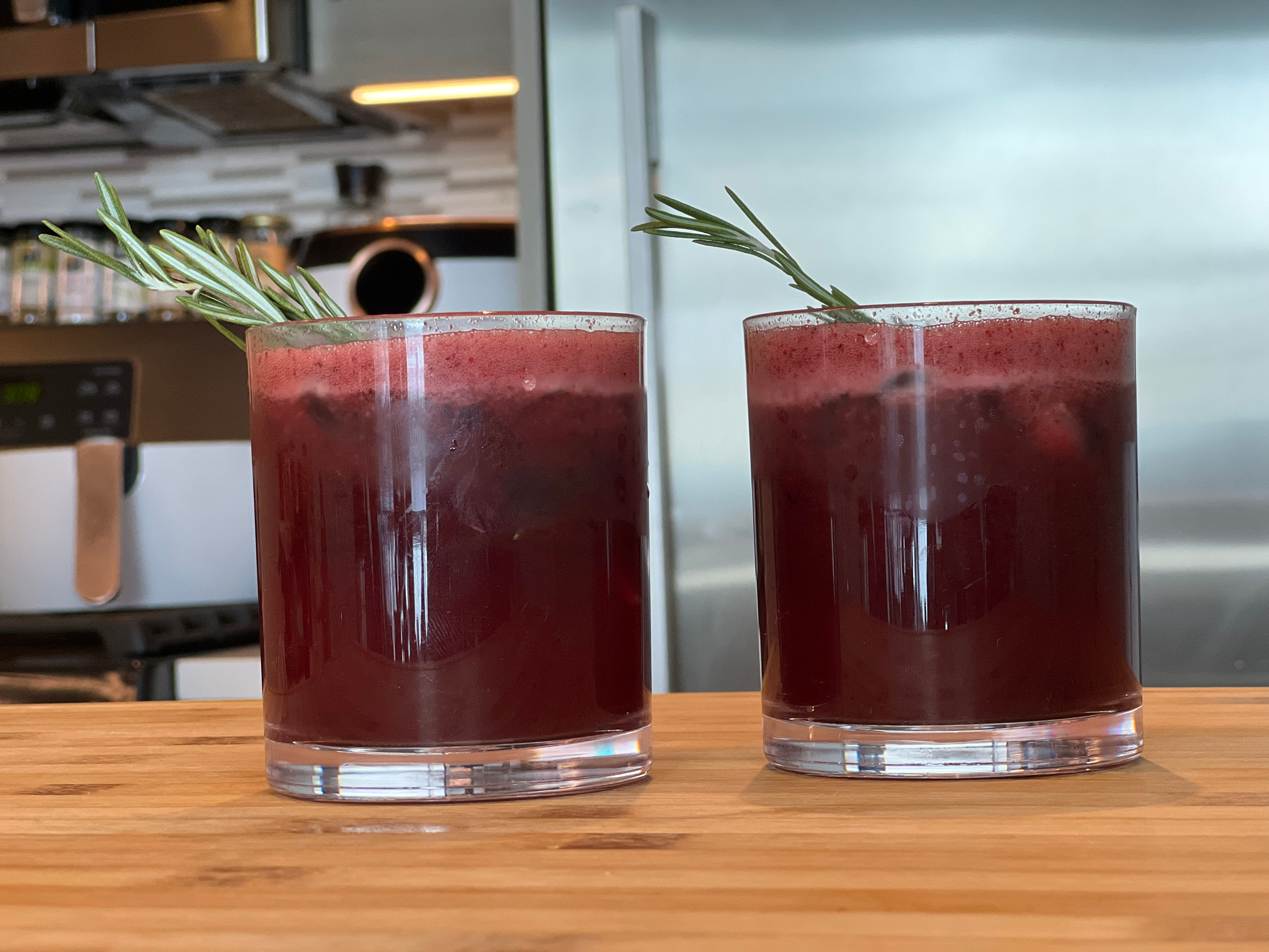 Blueberry Rosemary Mocktail