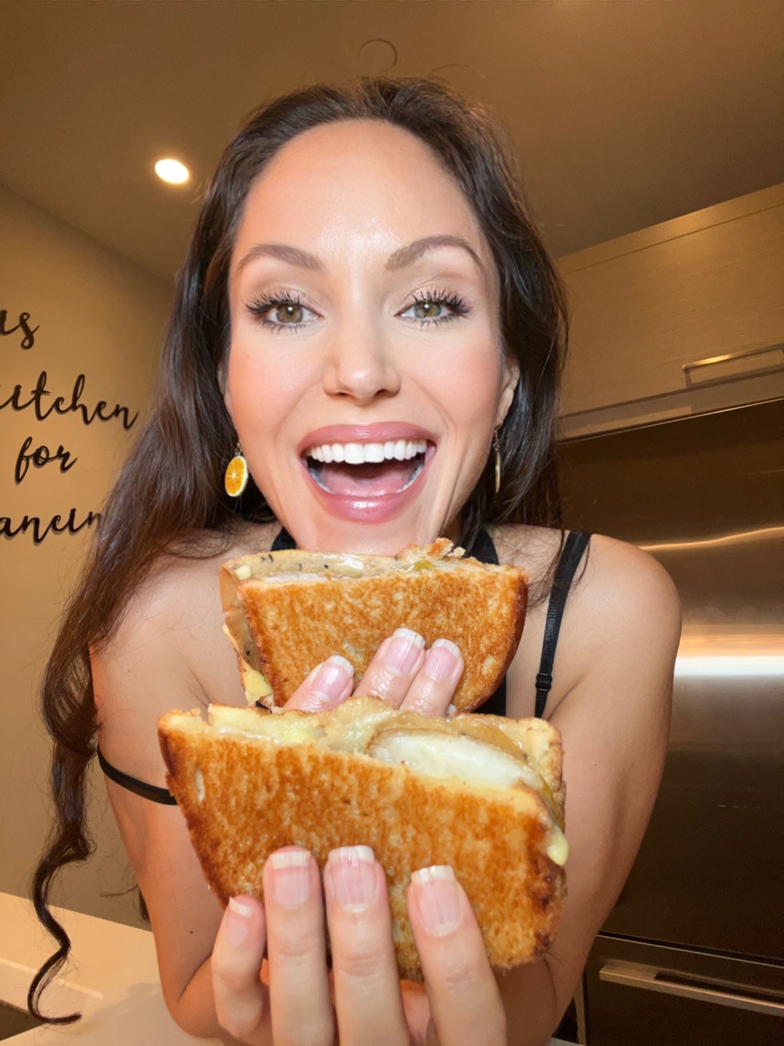 Vegan Grilled Cheese & Pear Sandwich