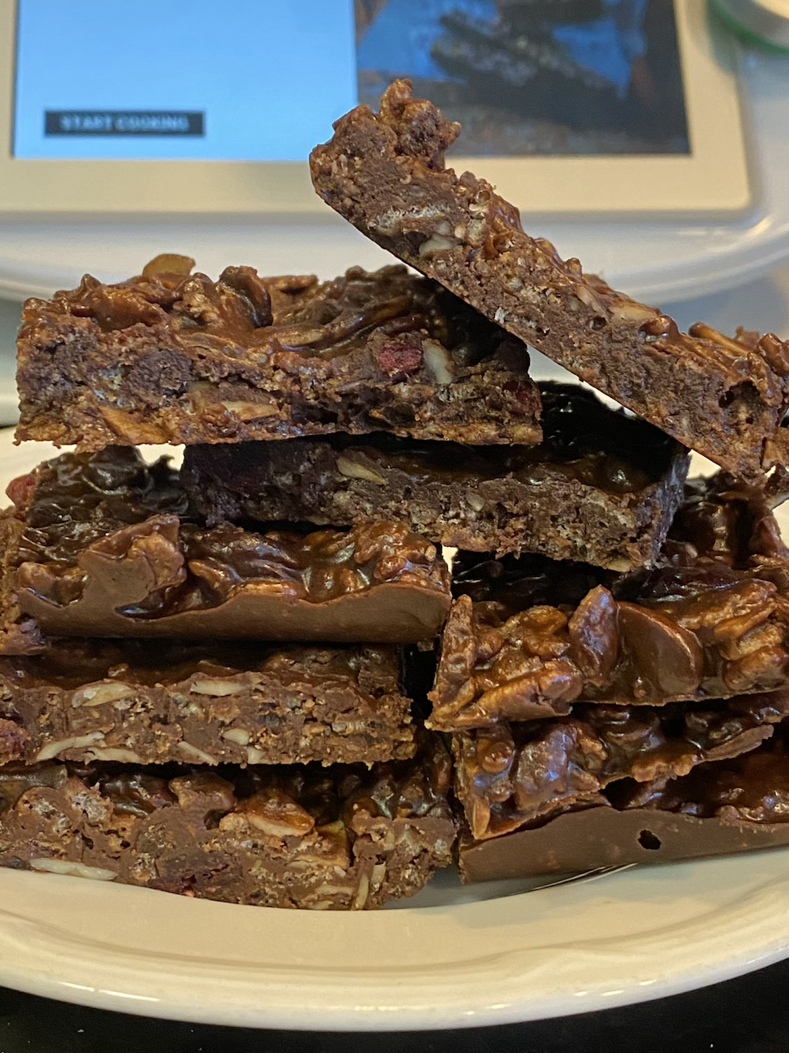 Rice Crispy Chocolate Bars