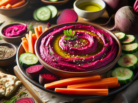 Superfood Beet Hummus 💗