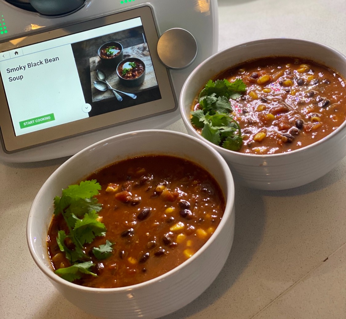 Mexican-Inspired Black Bean Soup