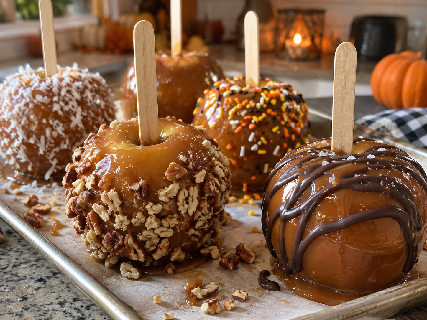 Caramel Dipped Apples