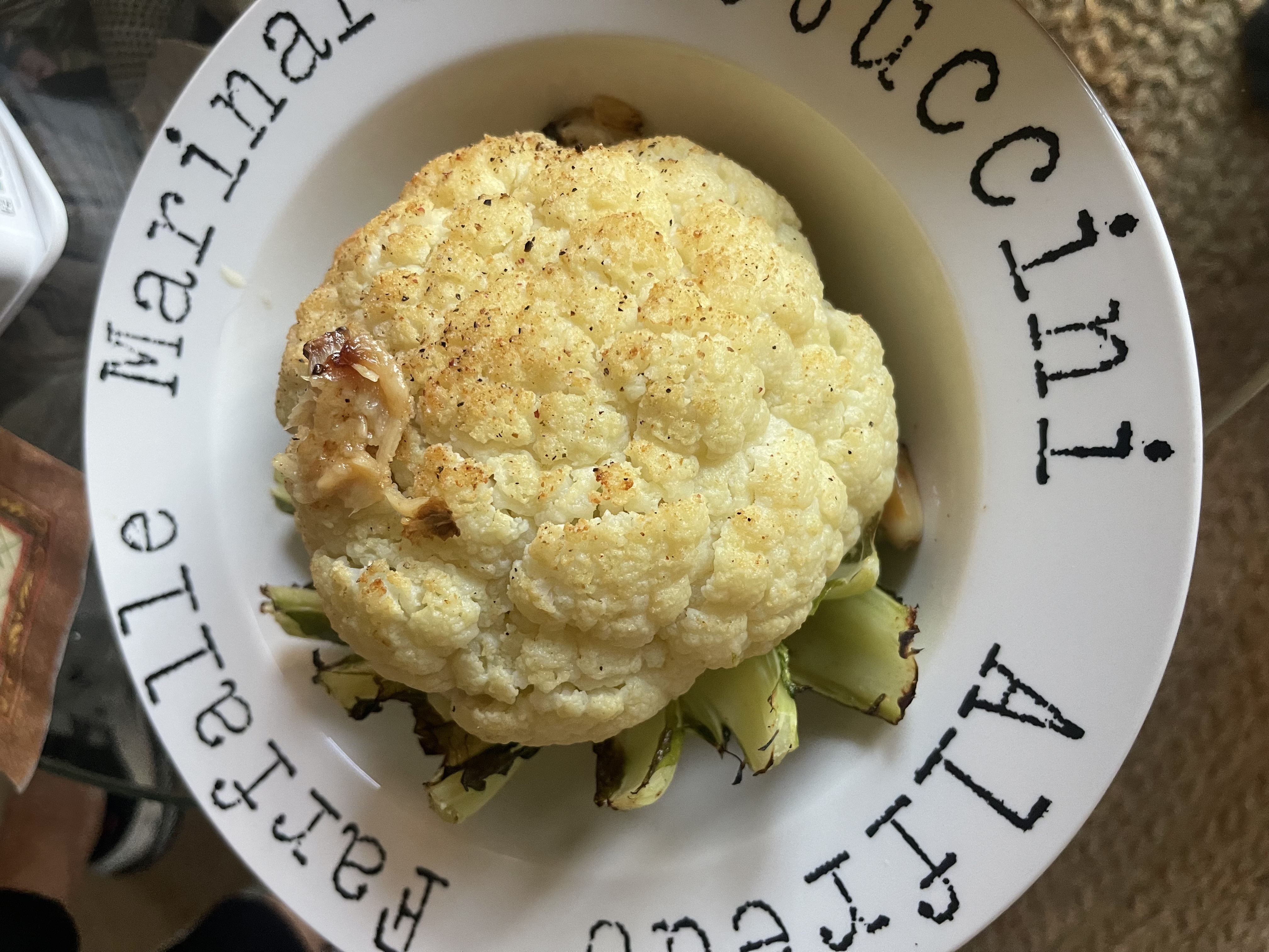 Whole Roasted Cauliflower