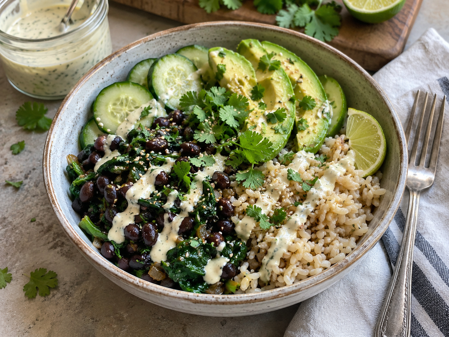 Black Bean Nourish Bowl