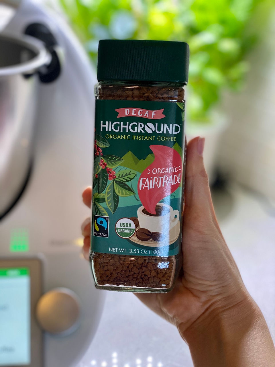  decaf instant coffee crystals