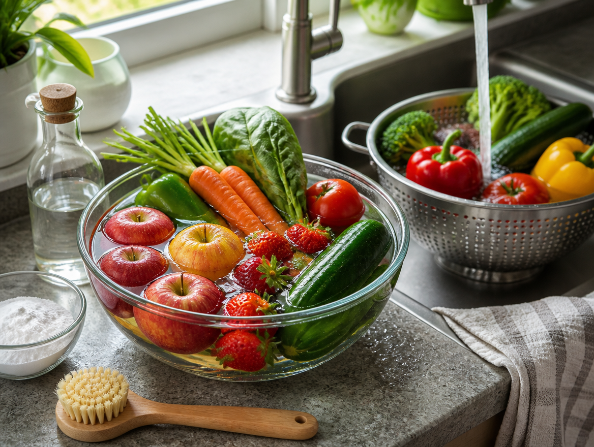 How to Wash Fruit and Vegetables
