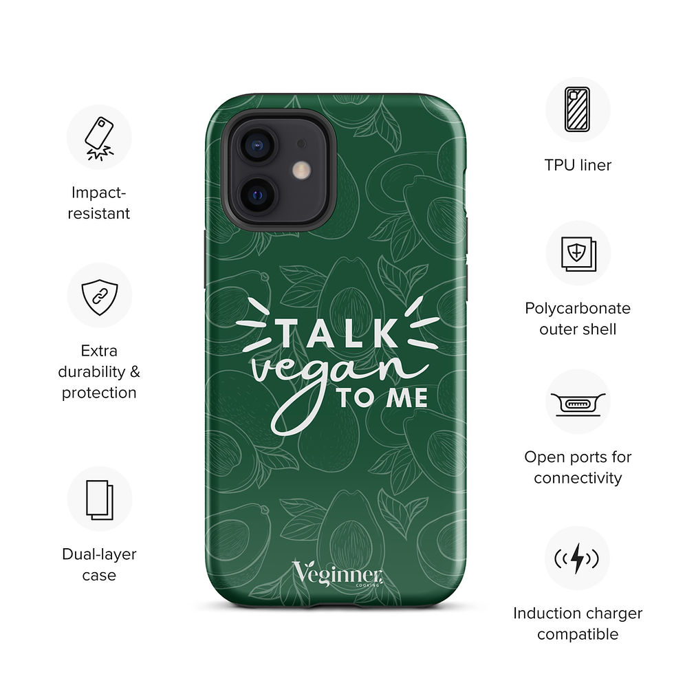 Thumbnail: Talk Vegan To Me - Tough Case for iPhone®