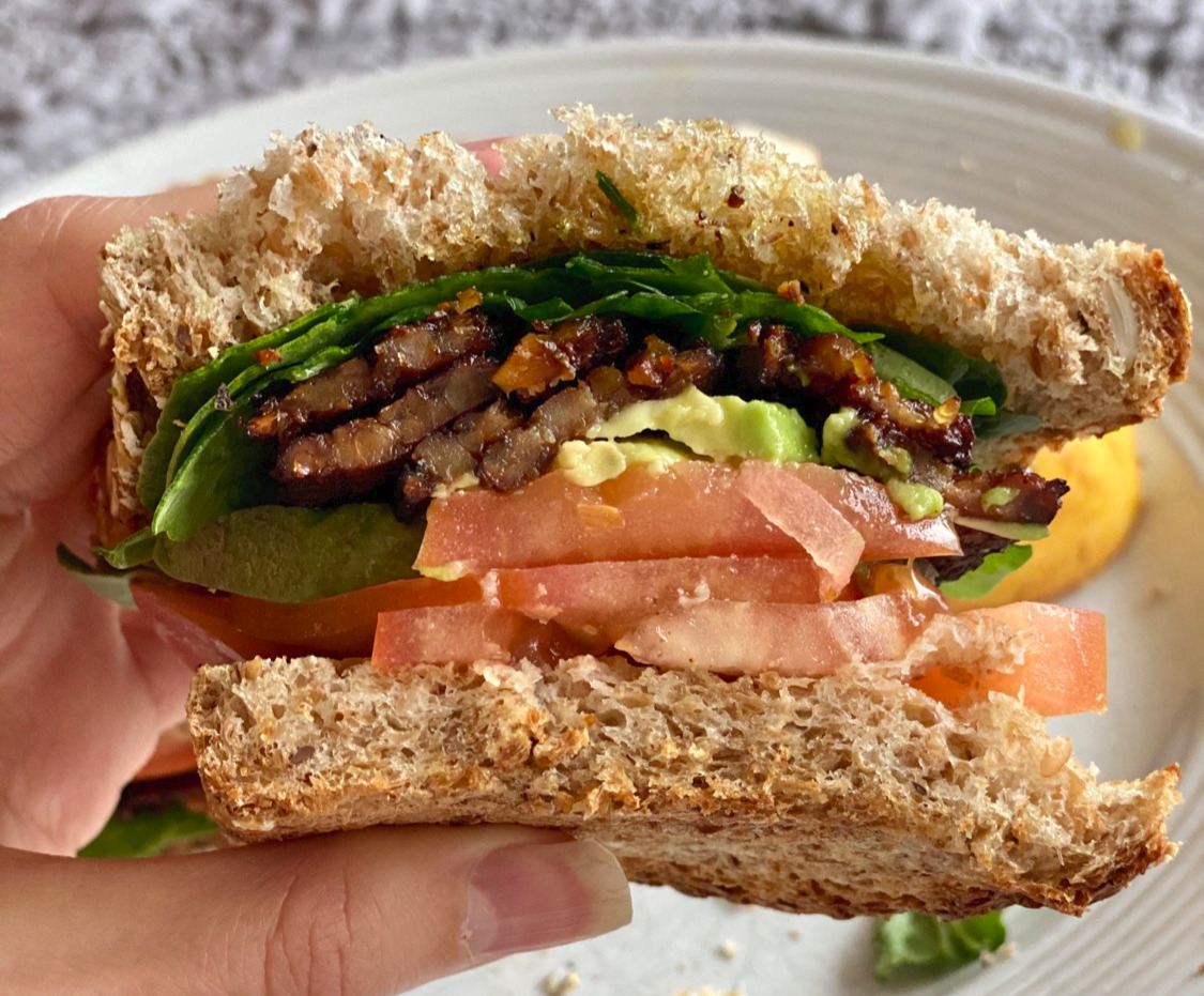 BLT Sandwich half