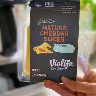 Vegan Cheddar Slices