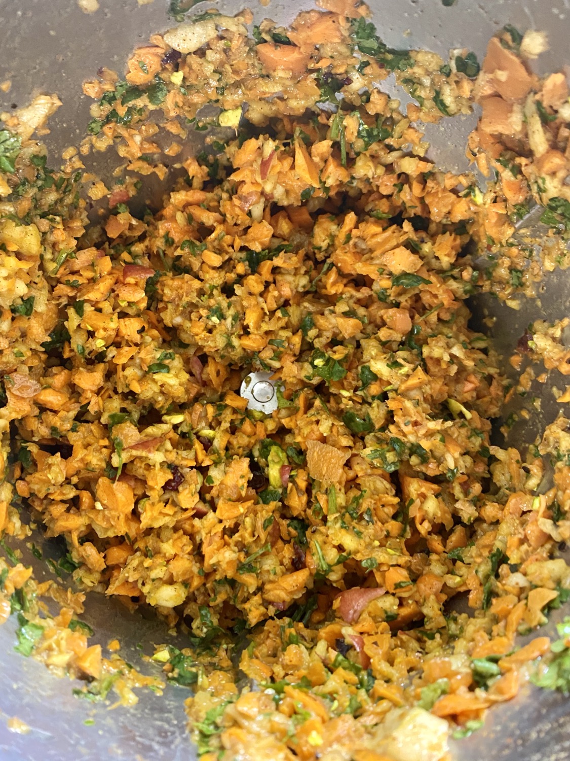 chopped carrots
