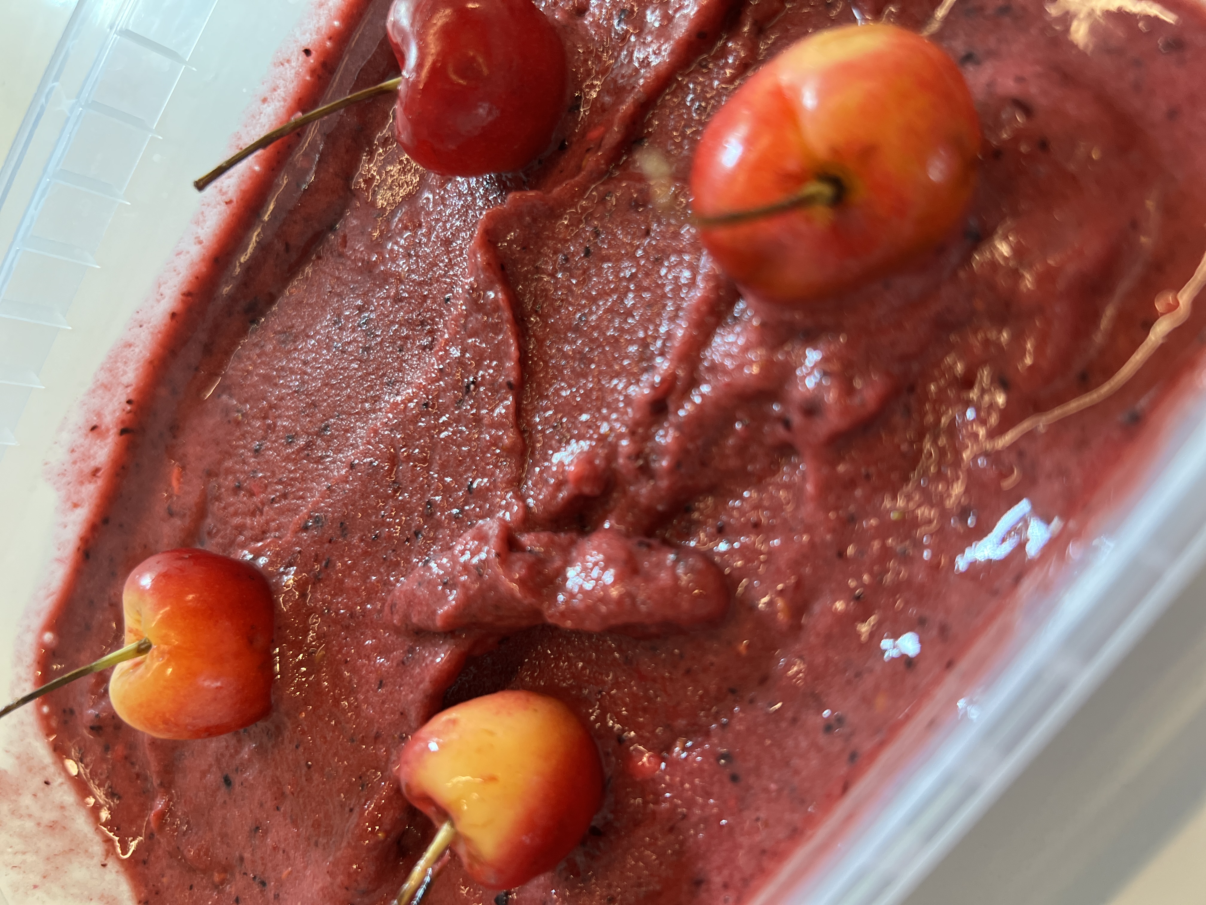 cherry sorbet