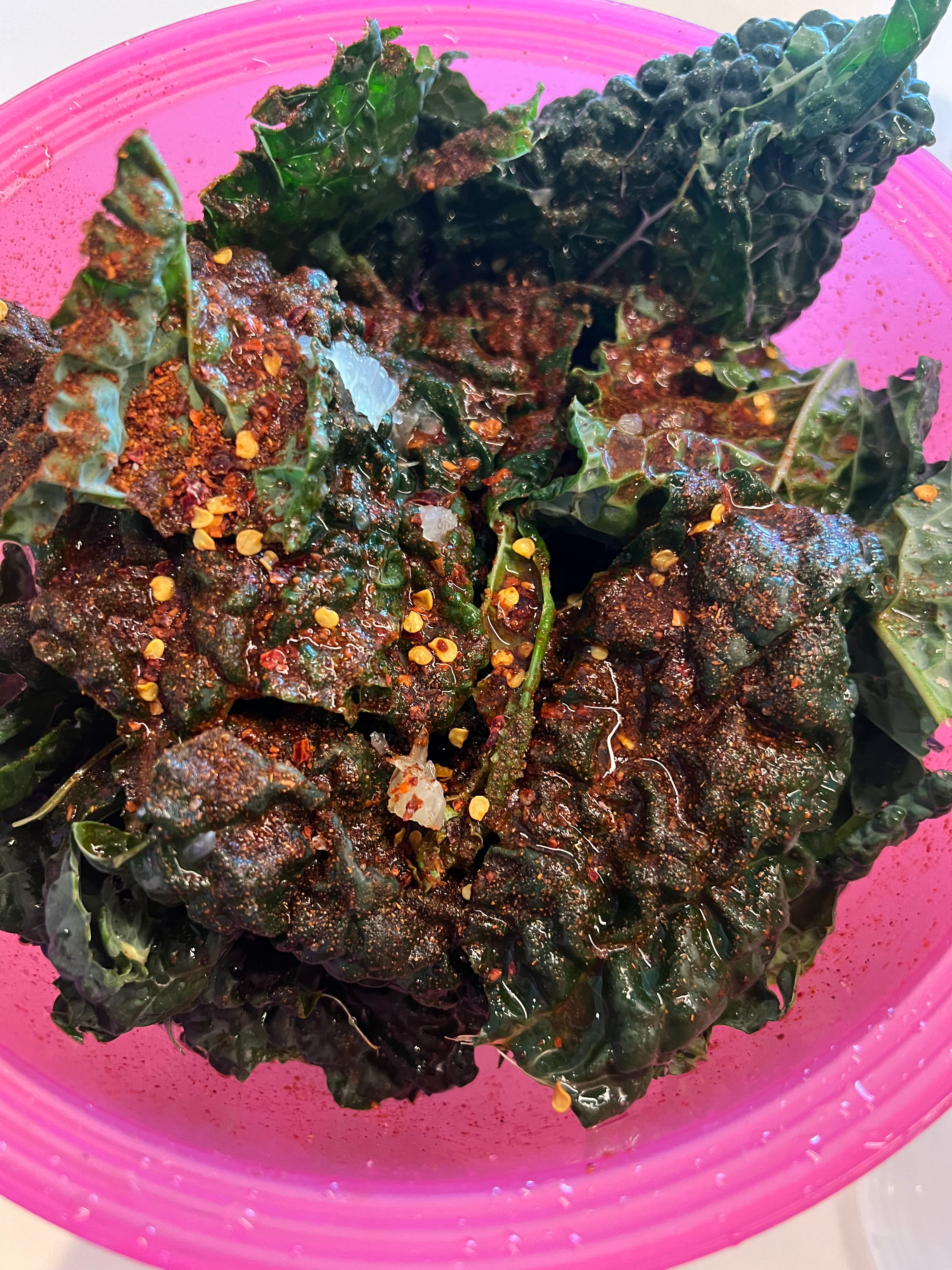 seasoning kale