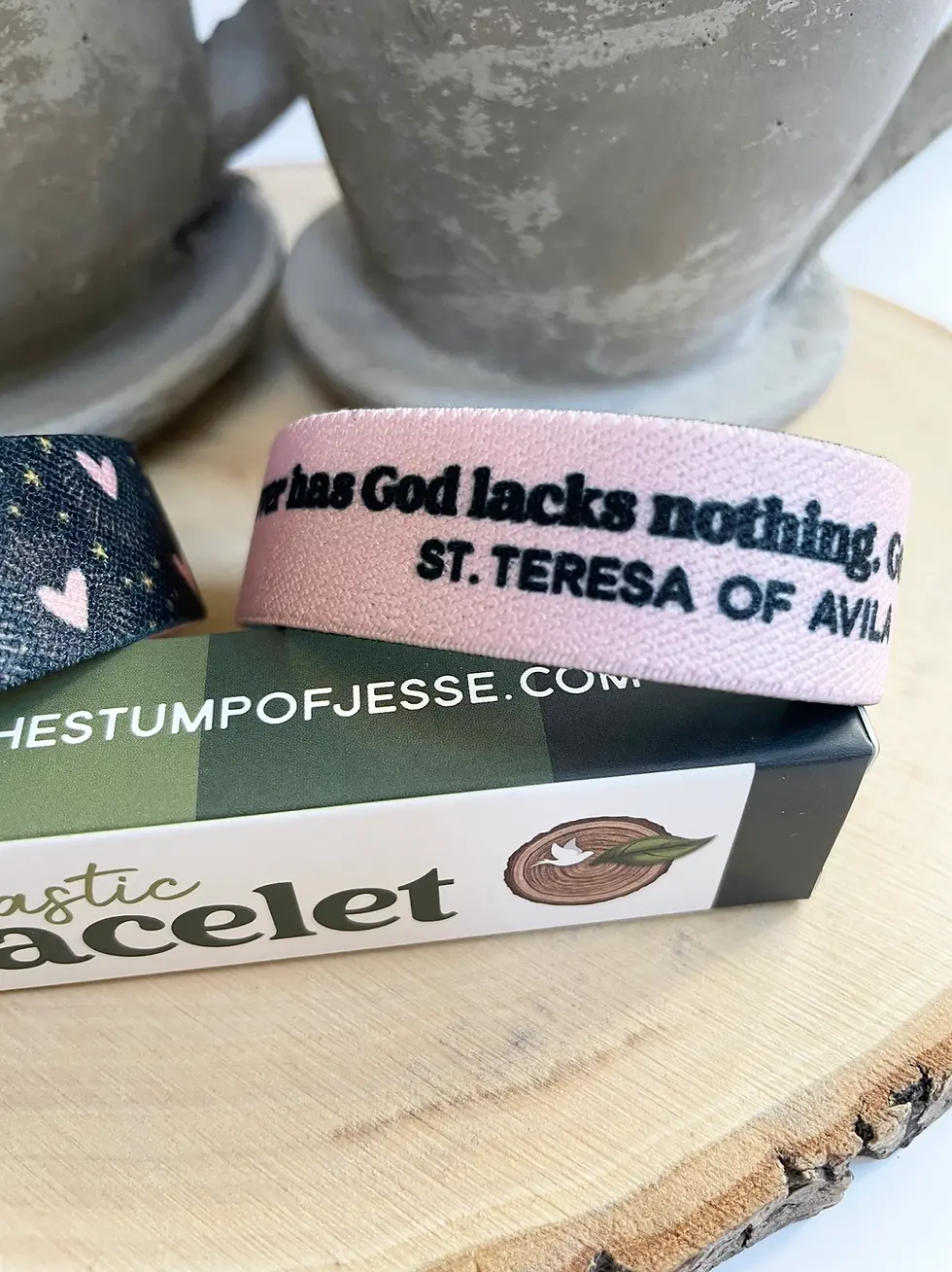 Thumbnail: St Teresa de Avila | Reversible Elastic Bracelet