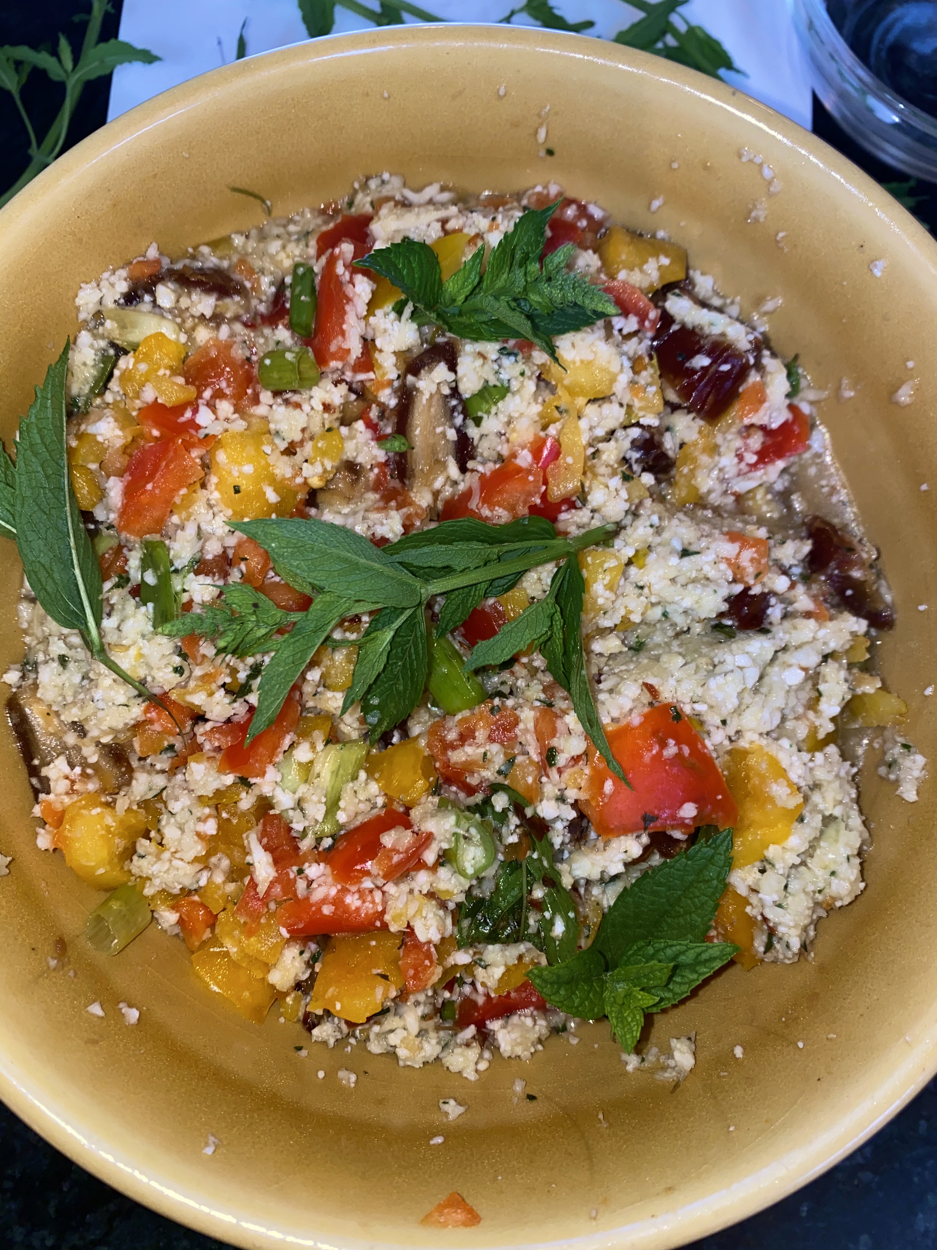 Cauliflower 'Couscous' Salad recipe