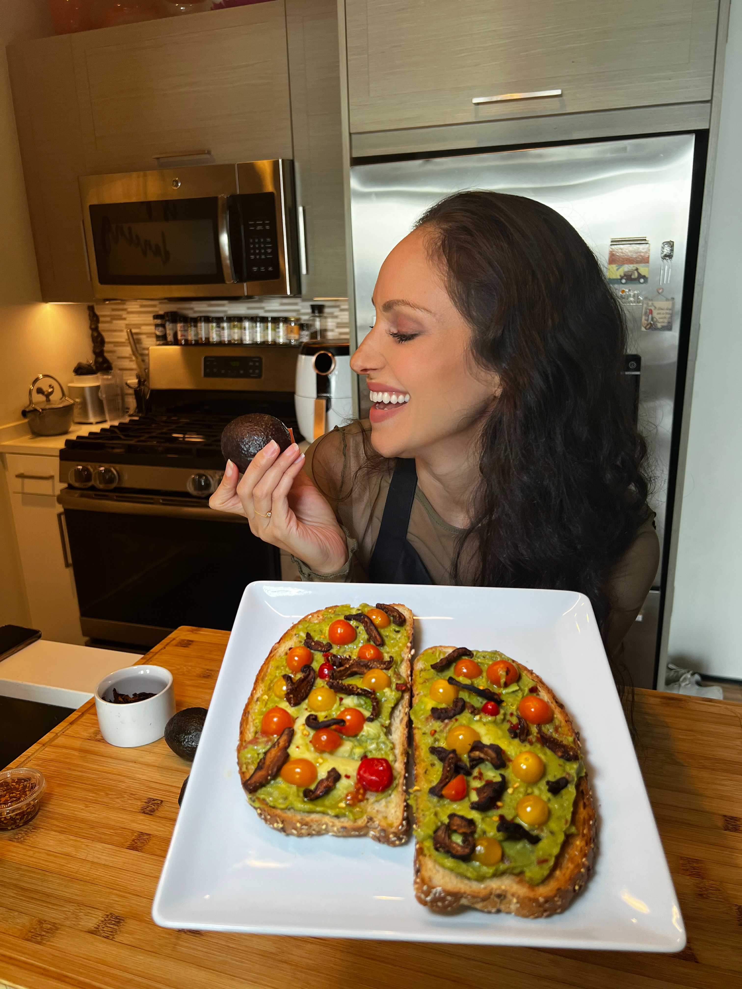 cheryl martinez avocado toast recipe