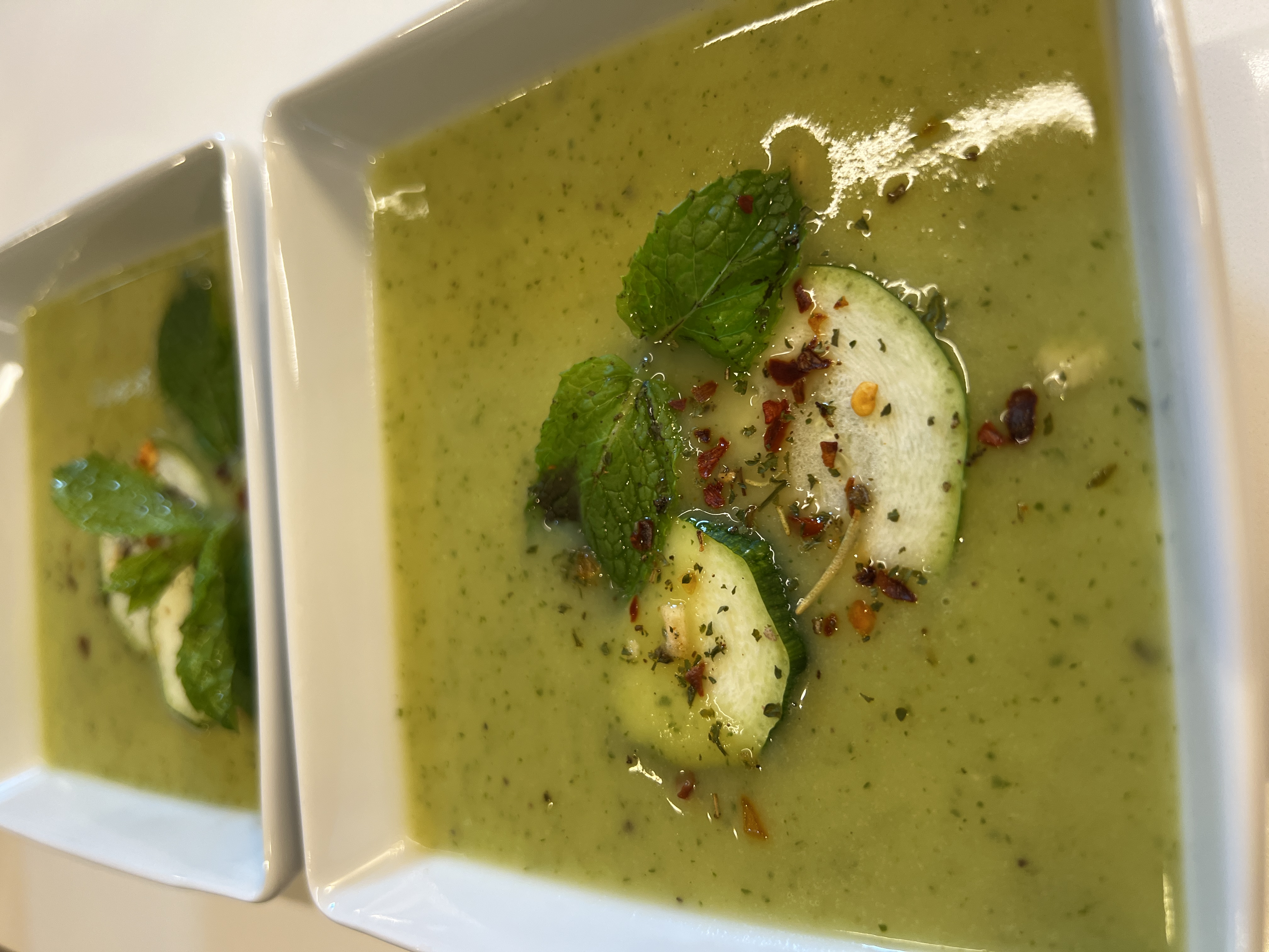 vegan zucchini soup
