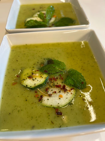 vegan zucchini soup