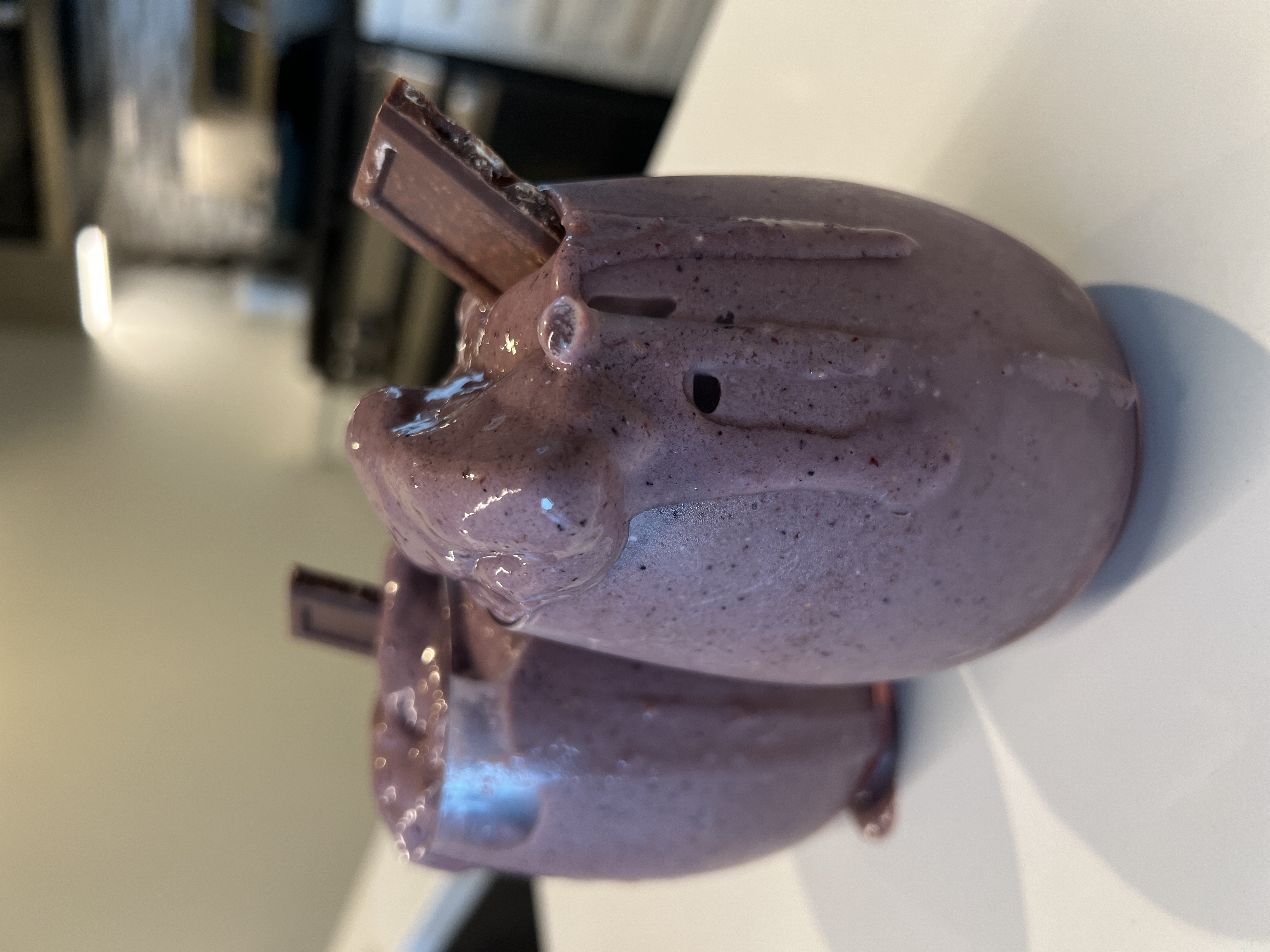 Cherry Chocolate Protein Smoothie