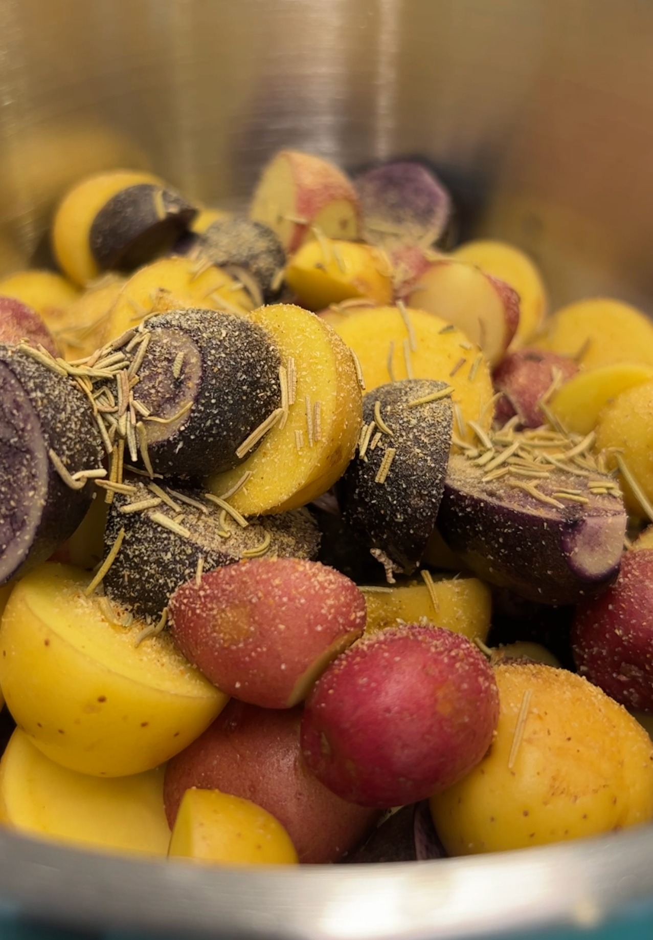 seasoned baby potatoes
