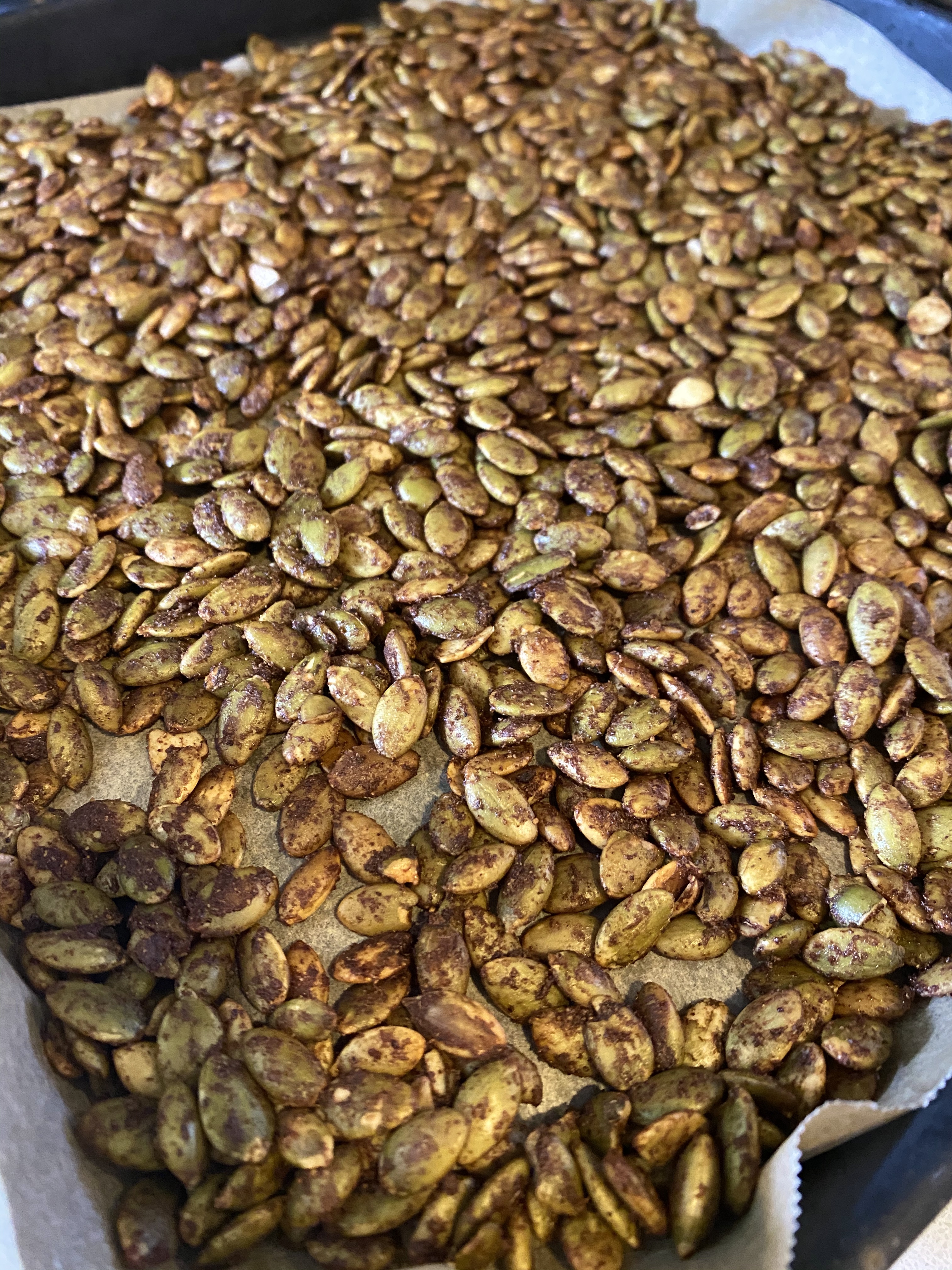 roasted pumpkin seeds