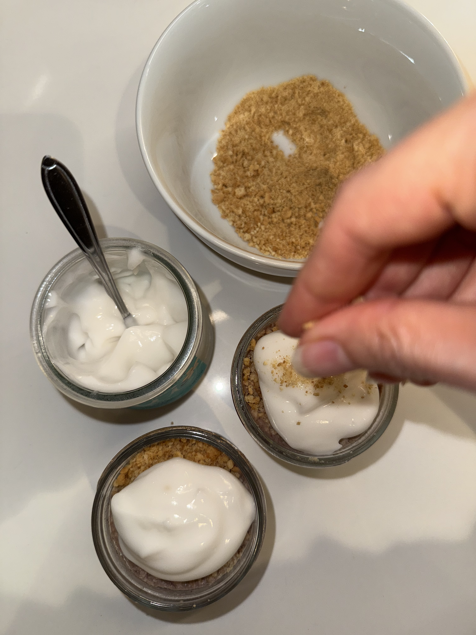 strawberry shortcake overnight oats