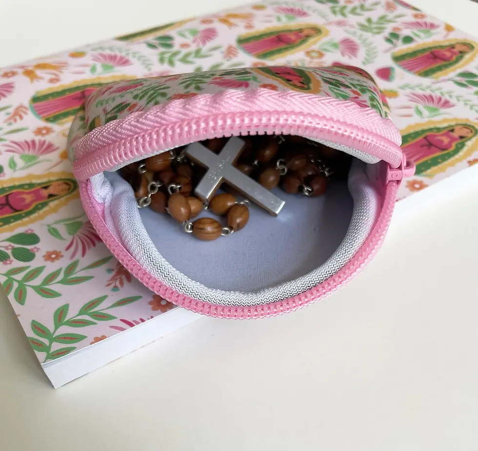 Thumbnail: Our Lady of Guadalupe Rosary Pouch