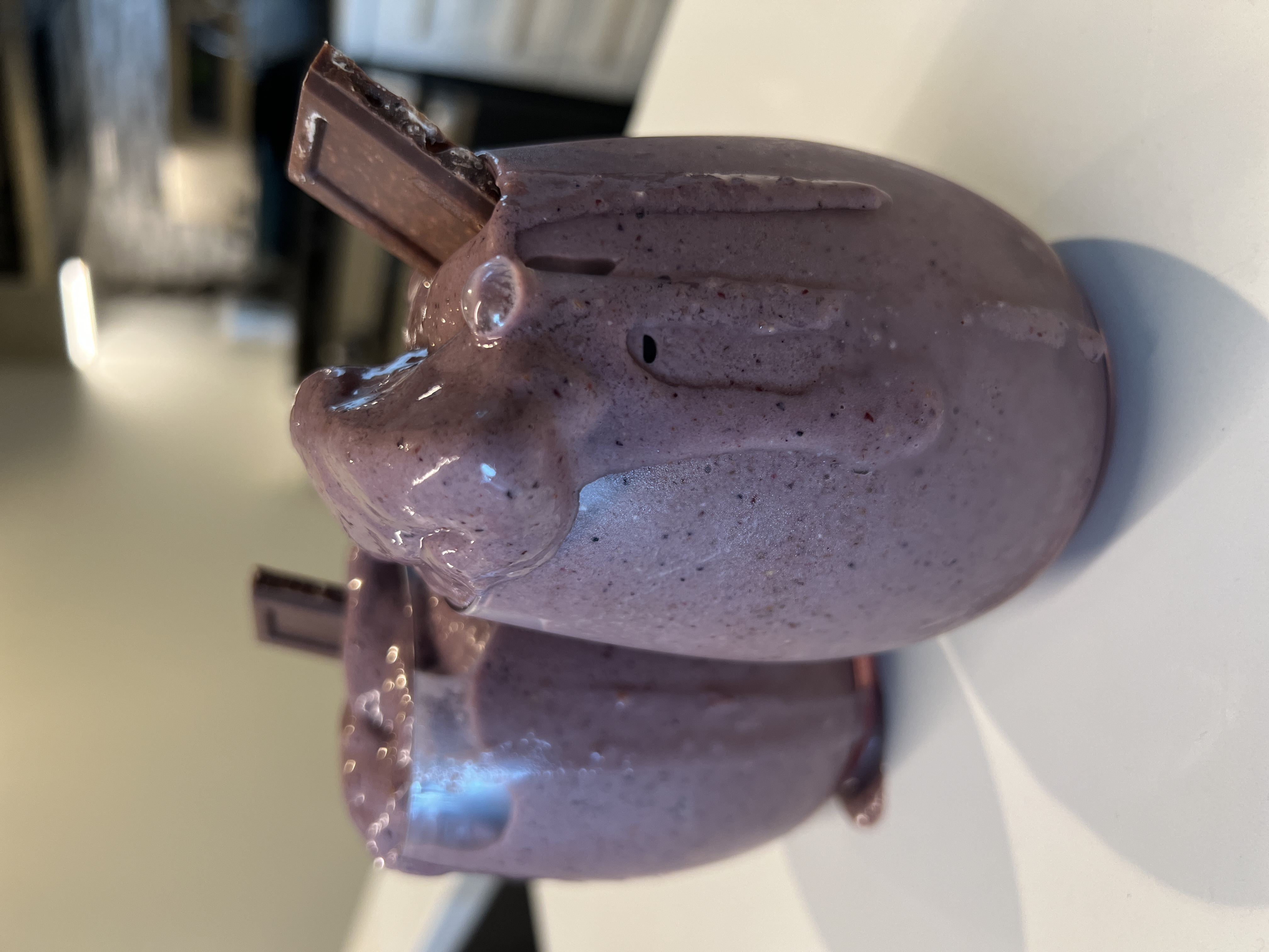 Cherry Chocolate Protein Smoothie