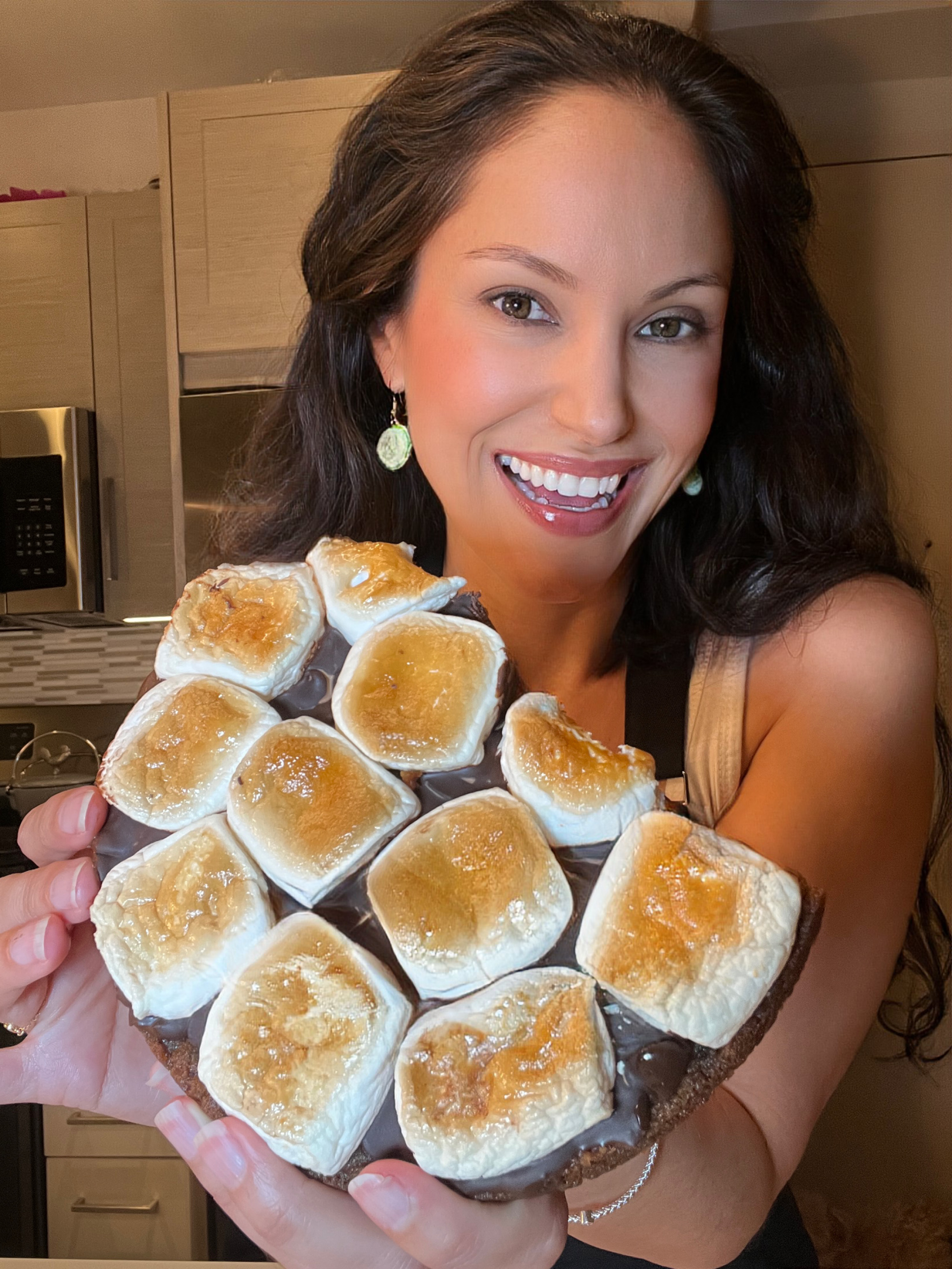 Giant Vegan S'more Cookie