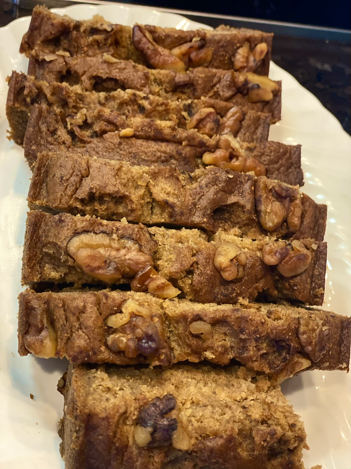 Banana Bread Sliced