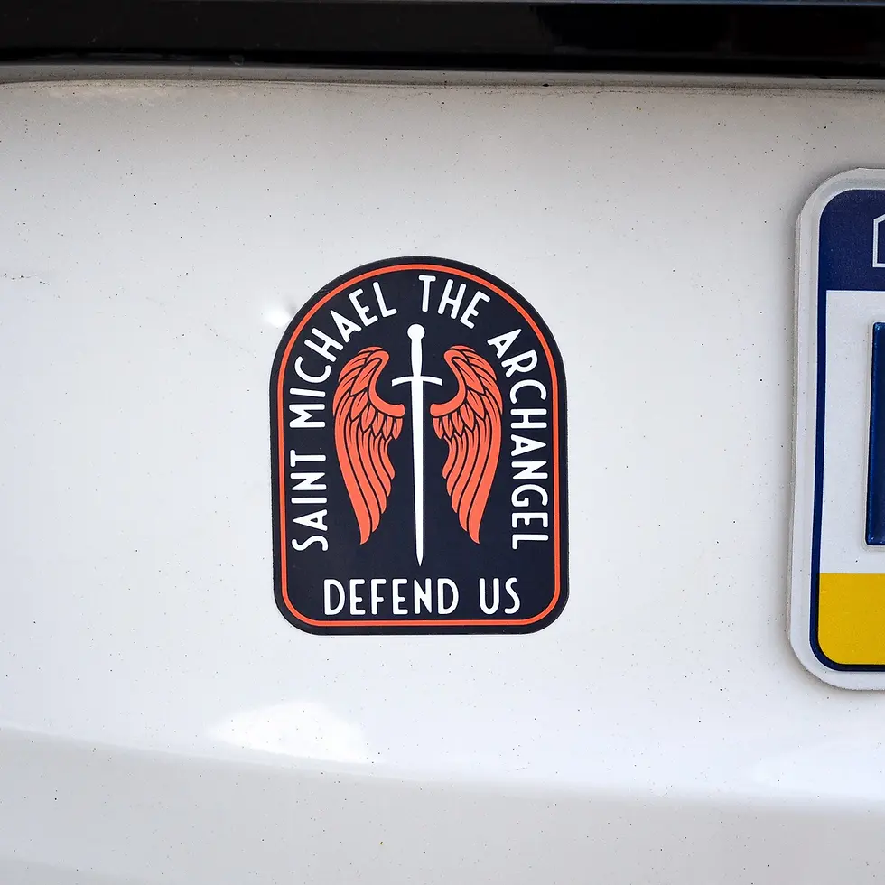 Thumbnail: St Michael Car Magnet