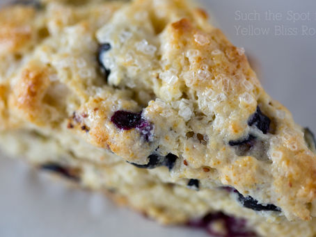 Dairy-Free & Soy-Free Blueberry Lemon Scones