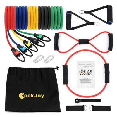 Thumbnail: 15 Resistance Bands Set Portable Workout