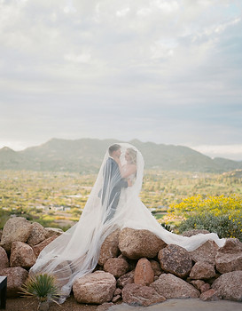 scottsdale arizona sanctuary resort spring wedding