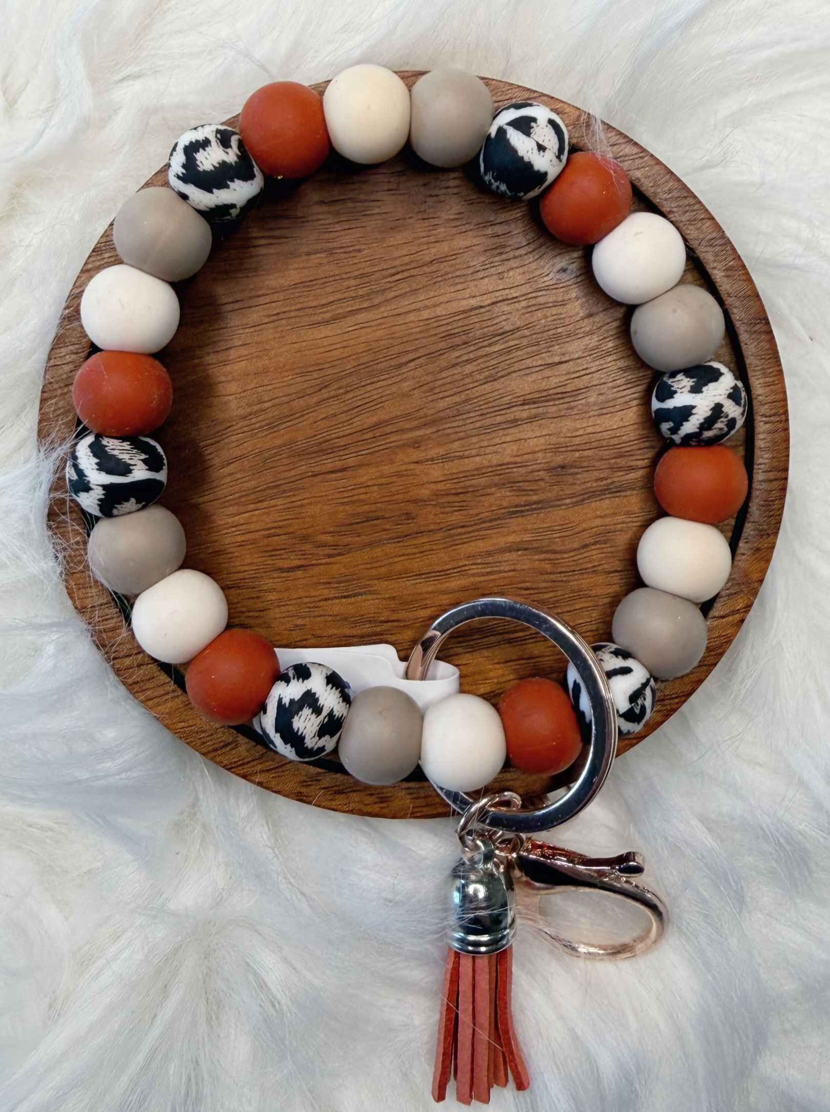 Burnt Orange Soft Cheetah