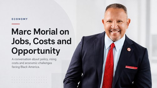 Marc Morial Says Trump Policies Are Driving Black Economic Pain