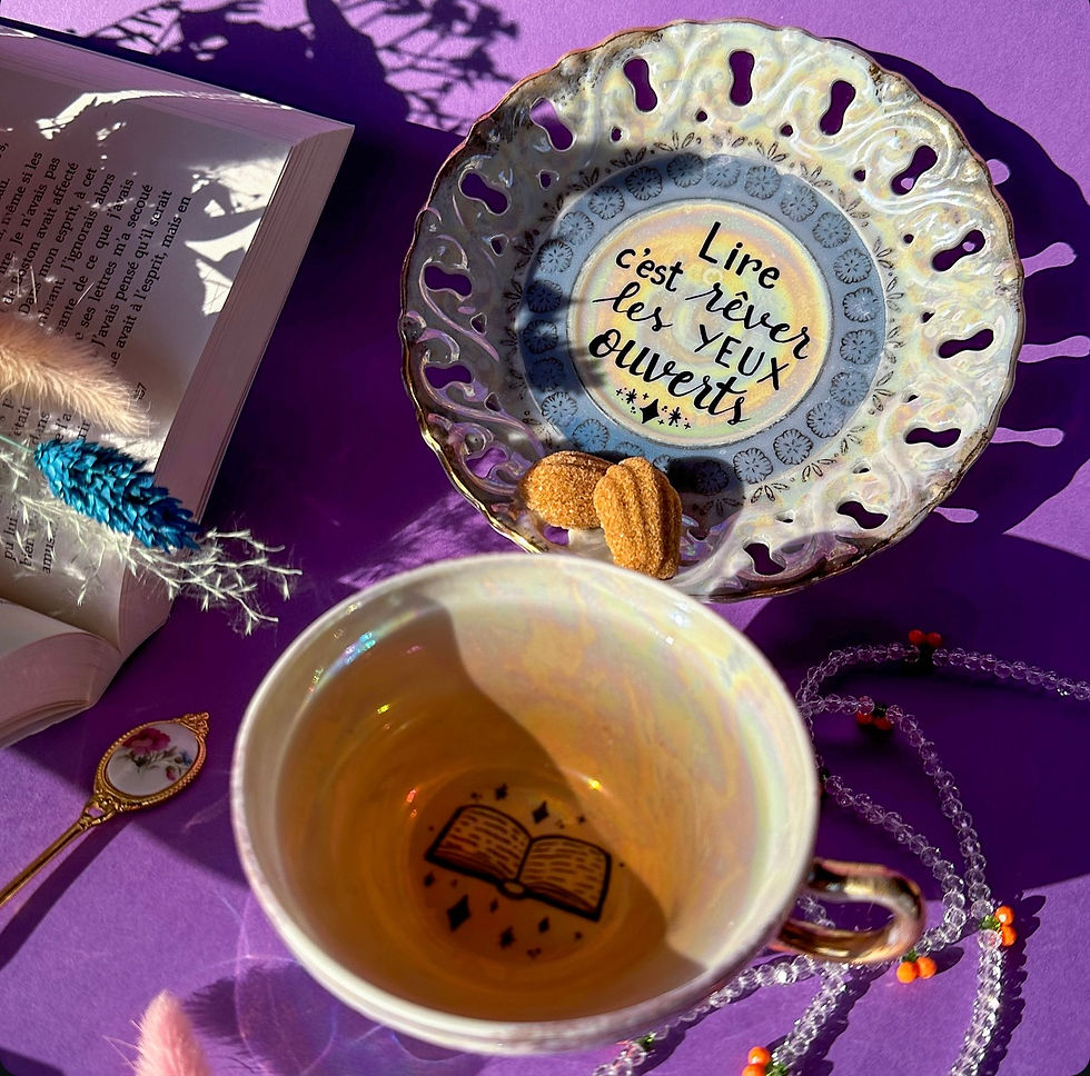 Lire c'est rêver les yeux ouverts.