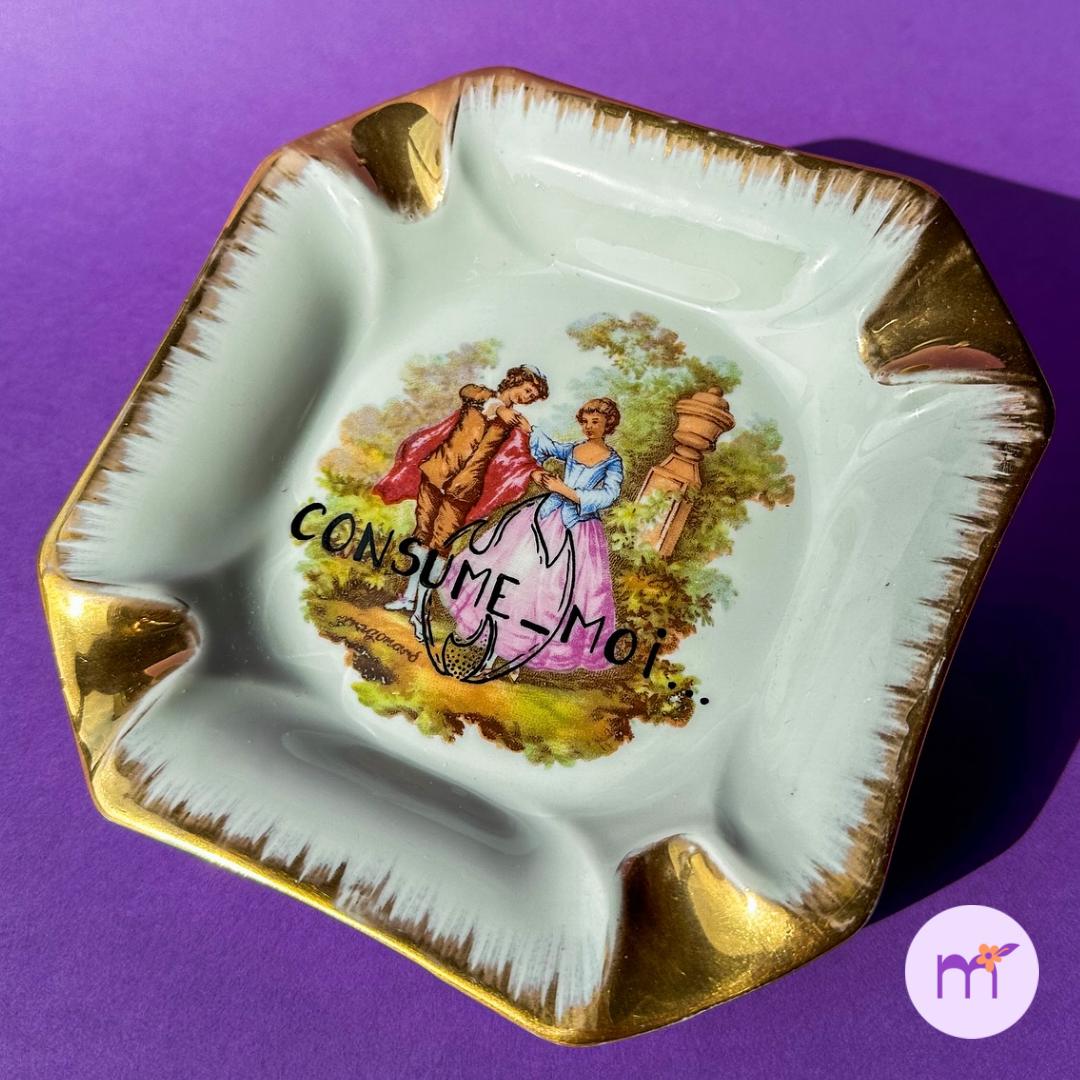 Cendrier " Consume - moi "