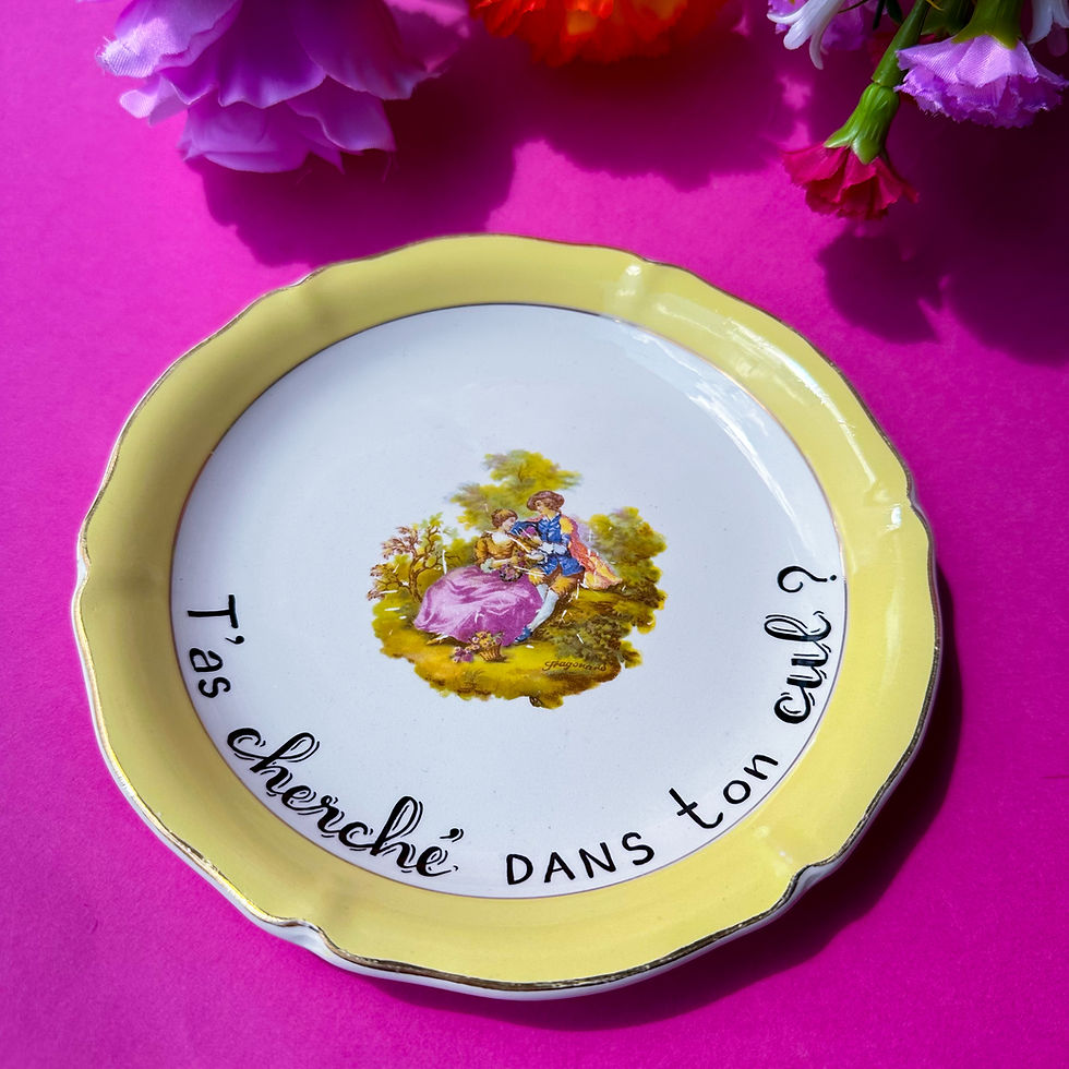 Miniature : Vide-poche  "T'as cherché dans ton cul ?"