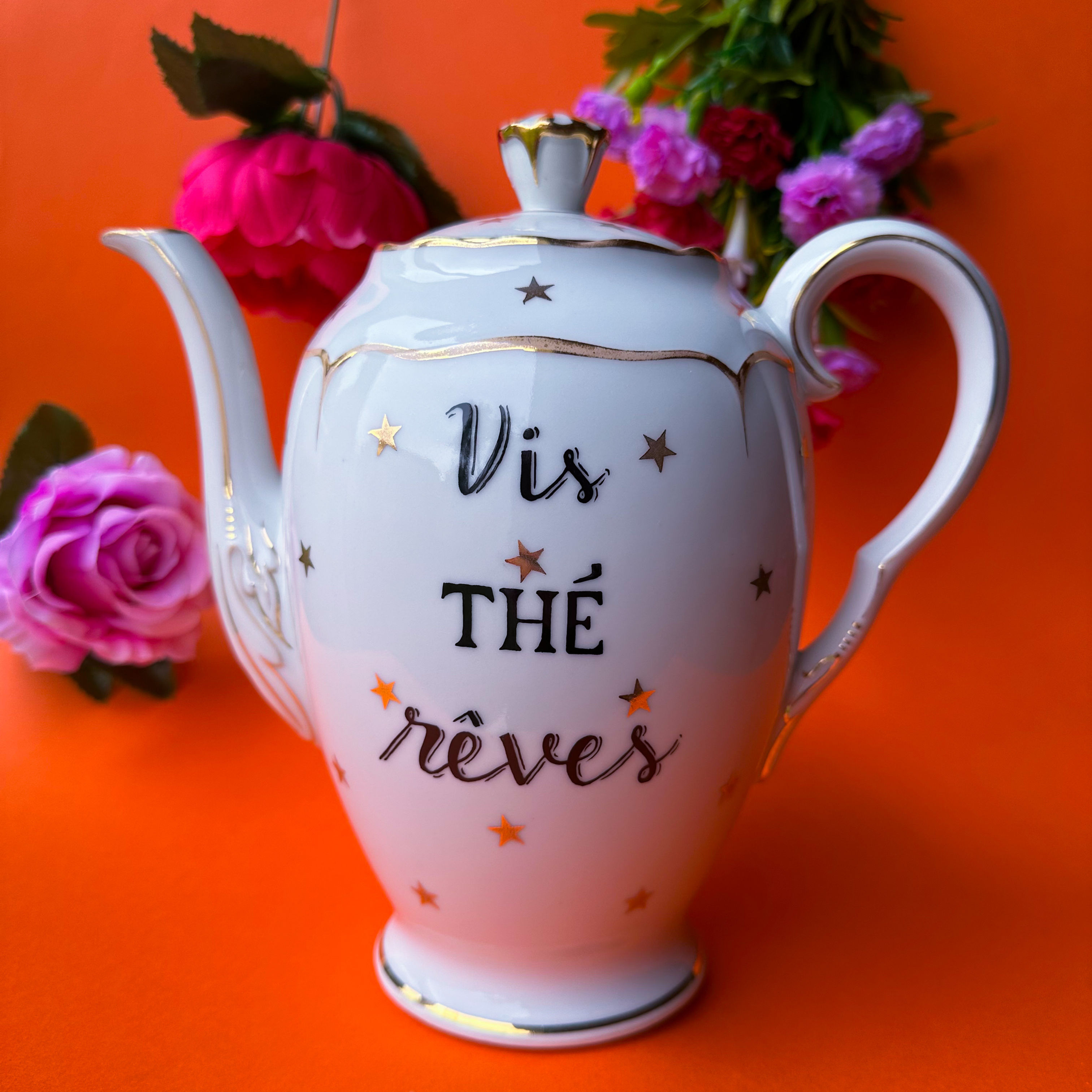 Théière " Vis THÉ rêves "