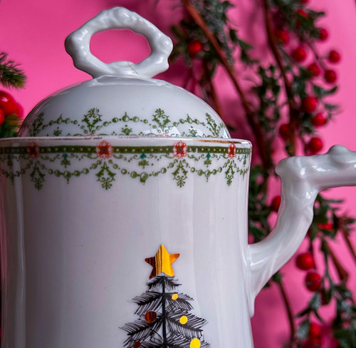 Théière Elan Coeur De Noël - La Nostra Deco