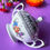 Miniature : Sucrier " Tu suc(r)es ? " (argent fleuri)