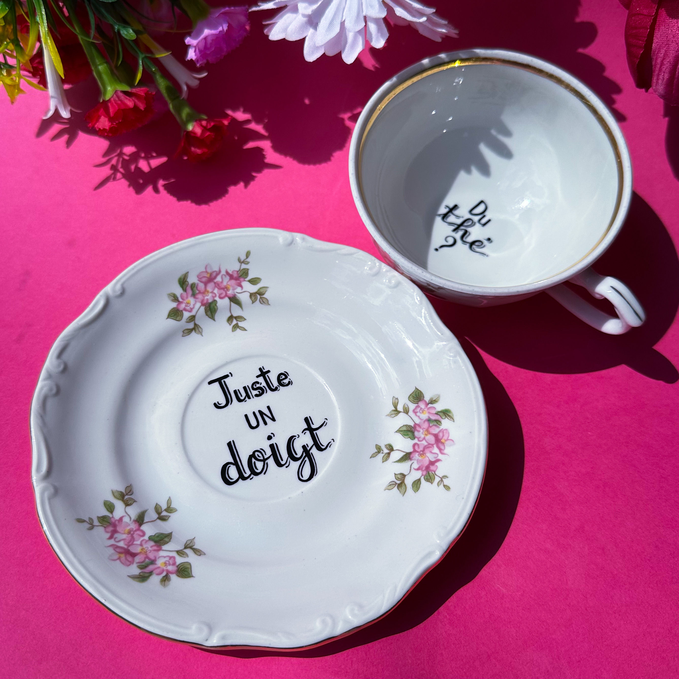 Du thé ? Juste un doigt.