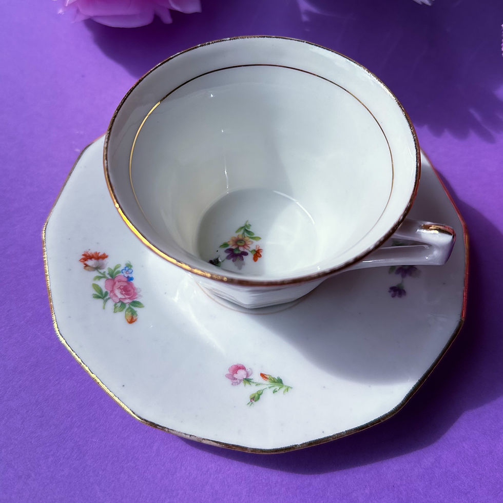 Miniature : Tasse à café "FUCK" ( Fleurie )