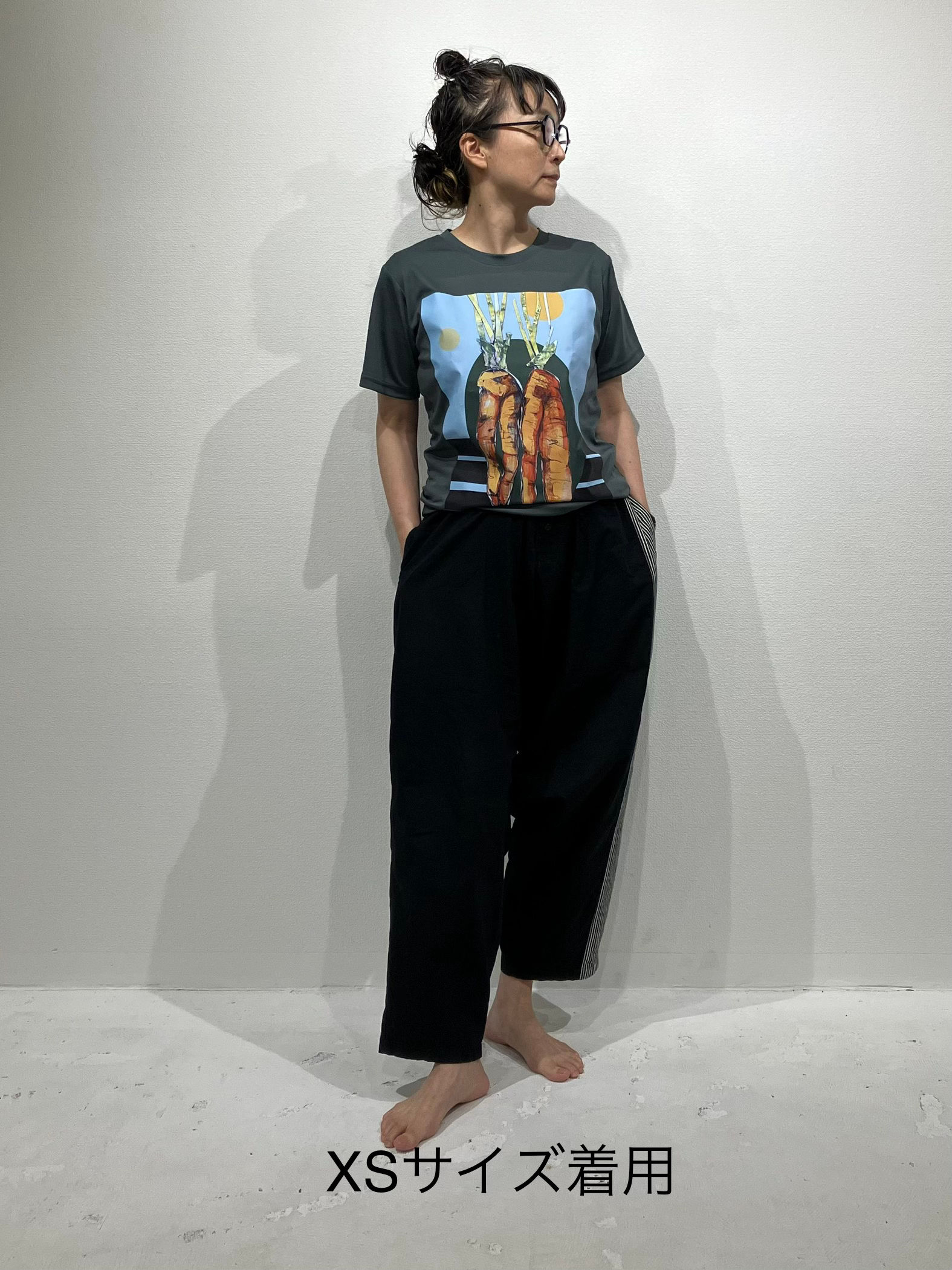 ORiŞA & Sylvietta Wearable Art T-shirt ⑧Carrot